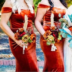 Eva USA bridesmaids dress. Size large, wore once with zero alterations.